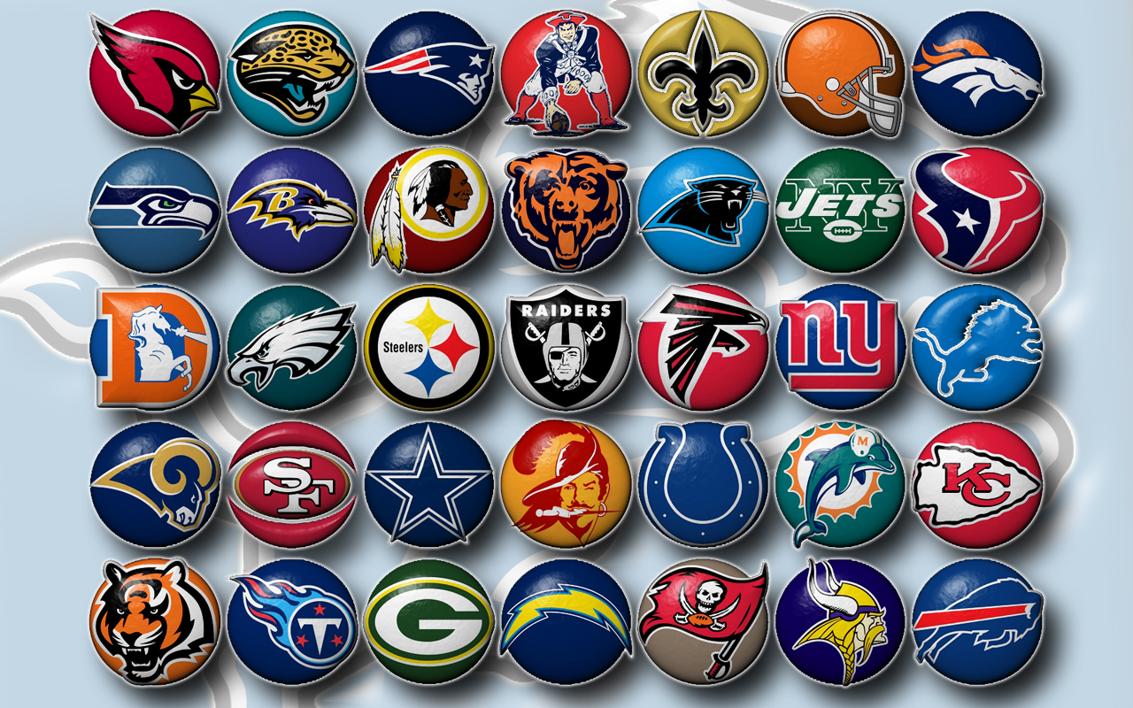 nfl football team names list