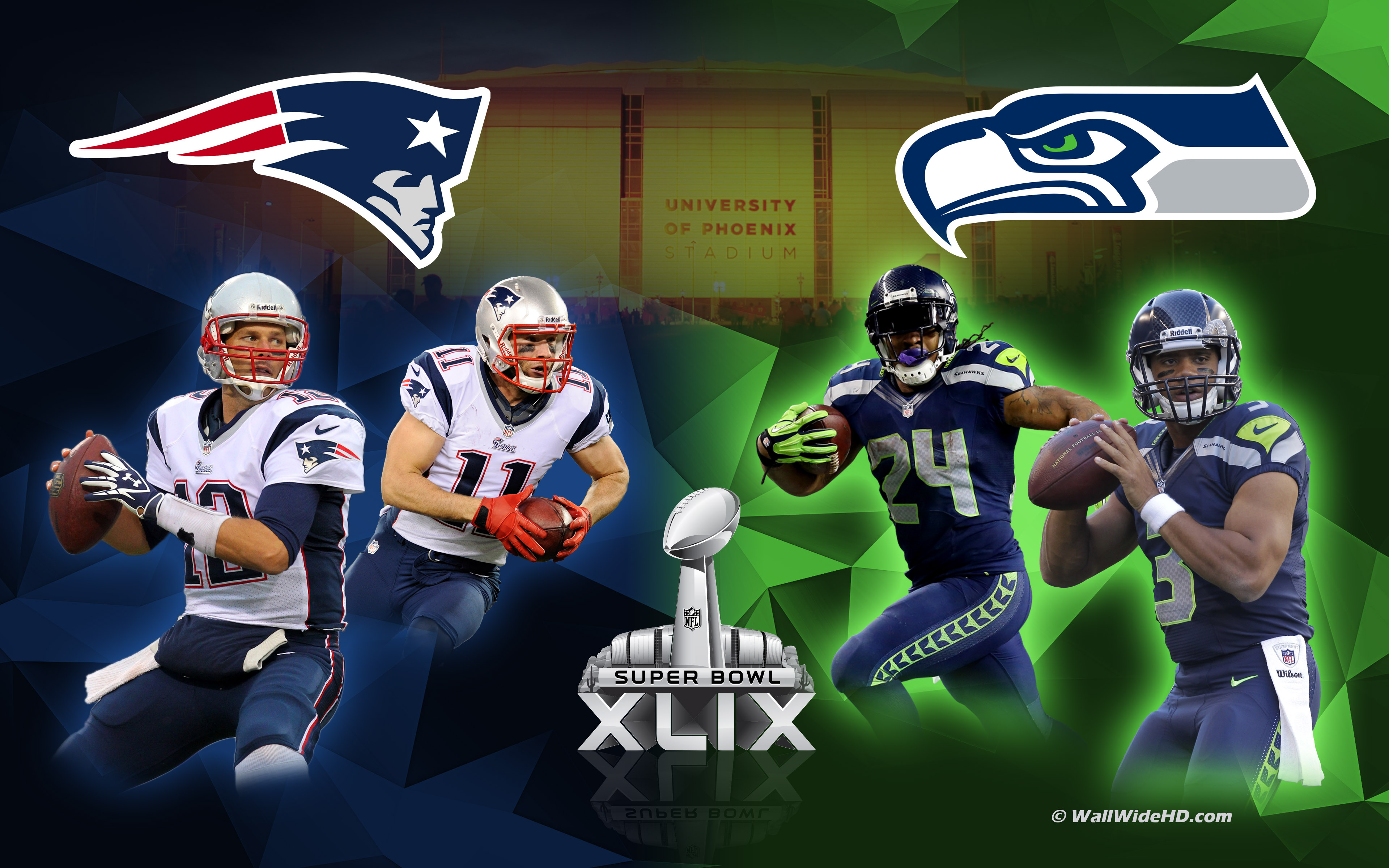 Tom Brady New England Patriots Autographed Super Bowl XLIX Pro